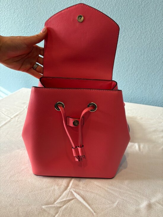 Kate Spade Lizzie Garden Pink Medium Flap Backpack main image 9